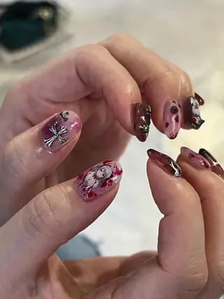 ネイル Hata nail 🎀個性派ニュアンスのネイルデザイン