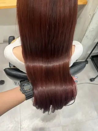 ロング カラー 透明感カラー /艶カラー/井上あいのヘアスタイル