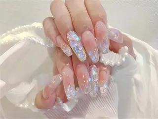 ネイル H3 Nail Tsuki🦋💙のネイルデザイン