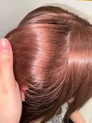 カラー ハイトーン/ネイル カナコ🫧のヘアスタイル