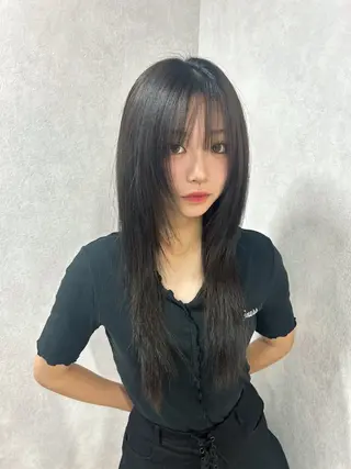 ロング 髪質改善大阪/ 酸性縮毛矯正/ゆうとのヘアスタイル