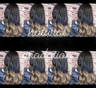 ロング MOMO KAのヘアスタイル