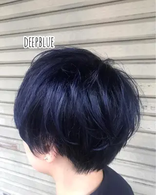 ショート カラー 年間1500人担当 代表　南一路のヘアスタイル