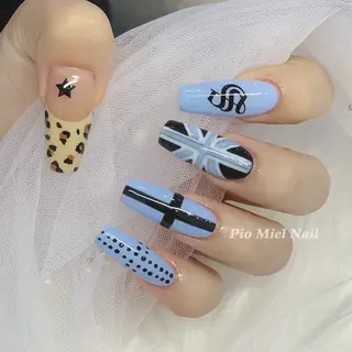 ネイル HANA 長さだしのネイルデザイン