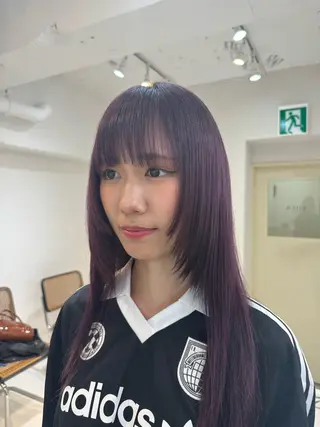 セミロング 東城 雄伍のヘアスタイル