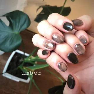 ネイル umber 三茶1分のネイルデザイン