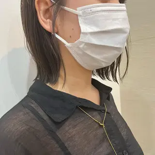 ショート カラー あやめ【顔まわり/レ イヤー/柔らかカラ】のヘアスタイル