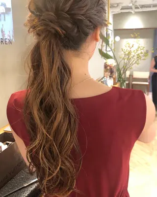 ロング 透明感🎀LOREN エリコ🌈のヘアスタイル