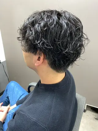 パーマ メンズ TELA HAIR 土気あすみが丘店【テーラヘアー】所属・羽富 優のヘアスタイル