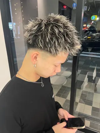 ショート メンズ 中島 耀一朗のヘアスタイル