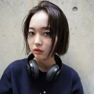 ショート カラー メンズパーマ 募集 MAI🪼のヘアスタイル