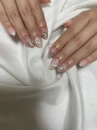 ミディアム Nailsalon プチ　ラジェムのネイルデザイン