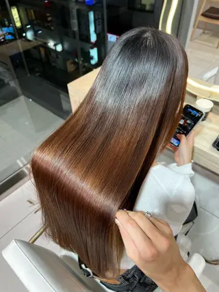 ロング レイヤー×韓国 🇰🇷鈴木啓太のヘアスタイル