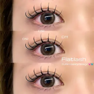 マツエク・マツパ Mell Yuuna ♡パリエク /束感のマツエク・マツパデザイン