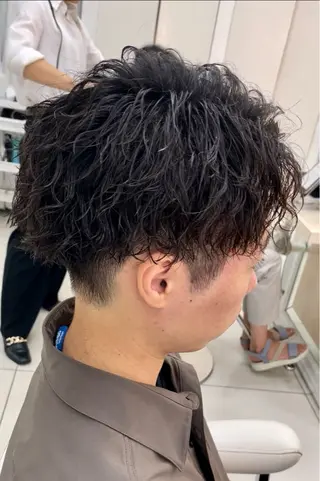 パーマ メンズ メンズパーマ特化 👑店長👑間宮👑のヘアスタイル