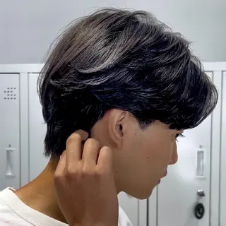 メンズ シャドウパーマ/ツイ スト/近藤百華🎀のヘアスタイル