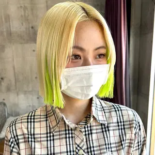 ショート カラー SHURI❤️‍🔥 中/韓mix ♡のヘアスタイル