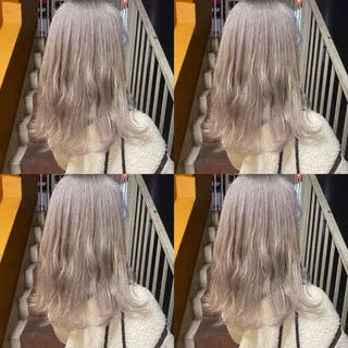セミロング カラー ヘアアレンジ 💎韓国レイヤー ×エクステゆうま💎のヘアスタイル