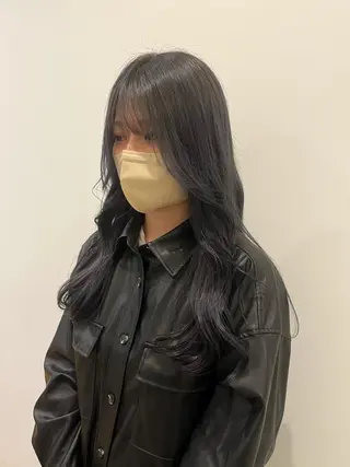 カラー MINX The pass所属・透明感ケアカラー/ レイヤー/ryokaのヘアスタイル