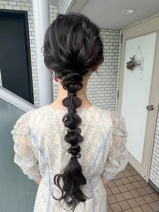 ヘアアレンジ 大人可愛いヘアメイク 💋🧚‍♀️しずかのヘアスタイル