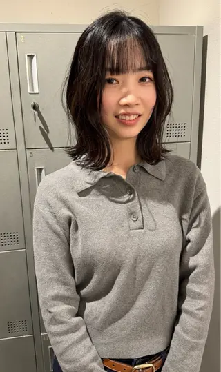 ミディアム 【天満1艶髪】潤艶/ 髪質改善🌹釣本竜哉のヘアスタイル