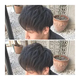 ショート ヘアアレンジ メンズ ange☞ soutaのヘアスタイル