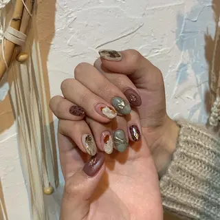 ネイル revia所属・ERI Nailistのネイルデザイン