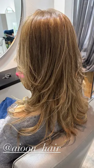 ロング aioon吉田 正輝のヘアスタイル