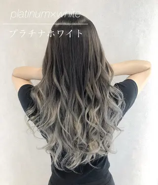 ロング カラー 代表/七瀬/ギャル/ シールエクステ/渋谷のヘアスタイル