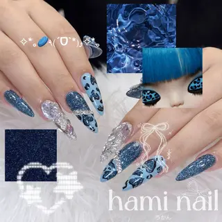 ネイル 🎀うかん 🎀チップ長さ出しのネイルデザイン