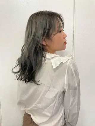 セミロング カラー ツヤ美髪💐 髪質改善/高山愛来のヘアスタイル