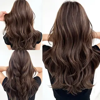 ロング カラー 山本　尚輝 🐶ハイライト🐶のヘアスタイル