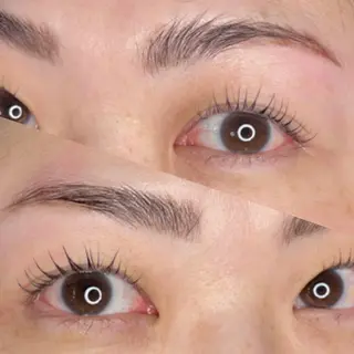 パーマ マツエク・マツパ アイブロウ 𝕁𝔼𝕃𝕃𝕐 𝕃𝔸𝕊ℍのマツエク・マツパデザイン