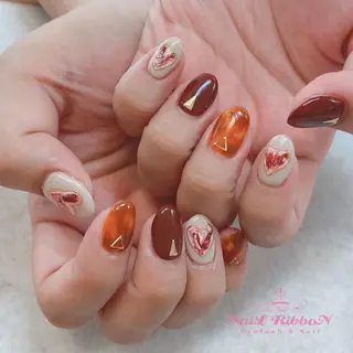 ネイル ネイルリボン 伊藤のネイルデザイン