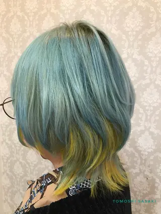 カラー ササキ トモシのヘアスタイル