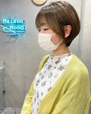 ショート 河原 亮のヘアスタイル