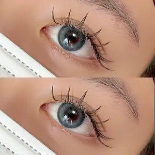 マツエク・マツパ 【那覇/束感まつ毛】 ｷｬﾒﾙのマツエク・マツパデザイン