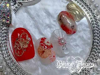 ネイル ❁⃘*。Petite fleur❁⃘*りさのネイルデザイン