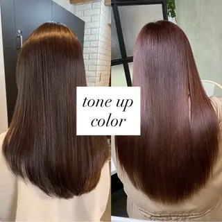 ロング カラー 飯田 晟恭のヘアスタイル