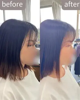 セミロング 髪質改善✨縮毛矯正✨ が得意‼️高島英隆のヘアスタイル