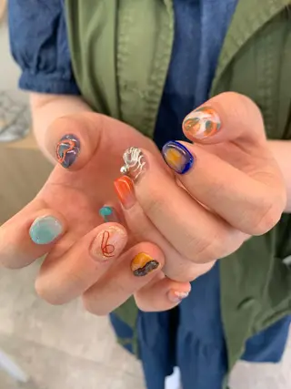 ネイル キミとツメ所属・キミとツメ 志水のネイルデザイン