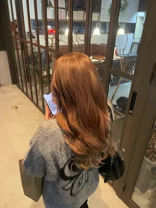 ロング カラー OGAWA NOAのヘアスタイル