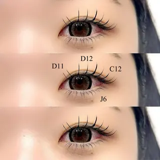 マツエク・マツパ MAQUM𖤐 Satsumiのマツエク・マツパデザイン