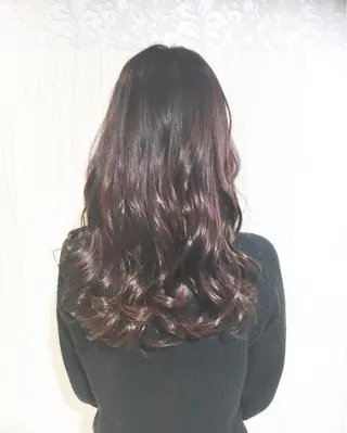 ミディアム セミロング ロング カラー パーマ ヘアアレンジ ✨艶髪✨透明感✨ 山内大樹のヘアスタイル