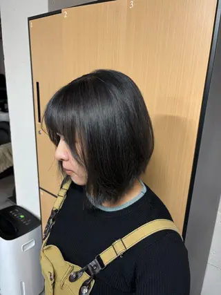 ミディアム tokute 中野真咲🐺のヘアスタイル