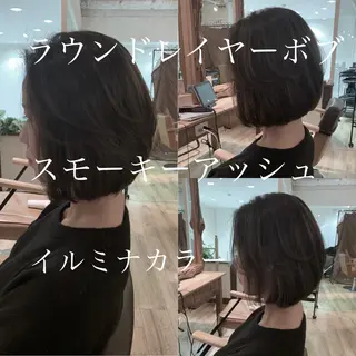 ショート カラー SALOWIN(サロウィン)広島並木通り所属・田村和範/似合わせ カラー/髪質改善のヘアスタイル