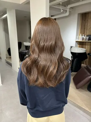 カラー ひな‪‪︎/暖色 柔color🫧のヘアスタイル