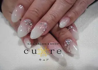 セミロング ネイル ネイルサロン Cureのネイルデザイン
