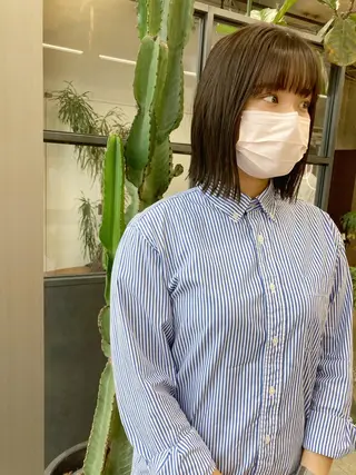 ミディアム カラー 小木曽智美 /ボブ/ショートのヘアスタイル