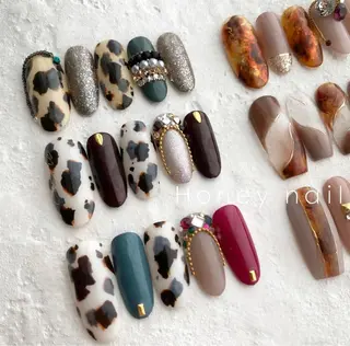 ネイル フィルイン専門 Honey nailのネイルデザイン
